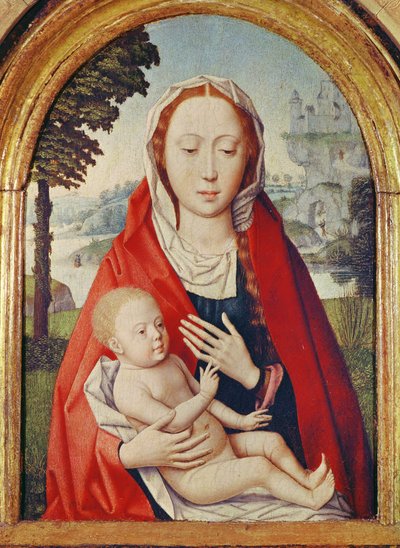 La Virgen y el Niño de Hans Memling